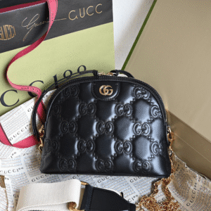 Gucci Matelasse Bag with Embossed GC Pattern 21cm