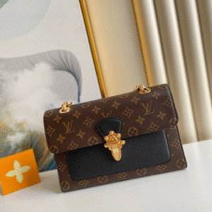 Louis Vuitton LV Victoire Monogram Pattern Handbags 27x20x10cm