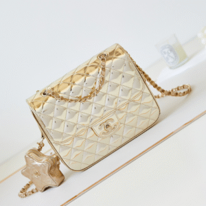 Chanel 24C gold mirror star Bag