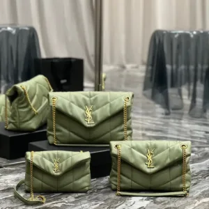 Saint Laurent  loulou puffer toy quilted leather shoulder bag