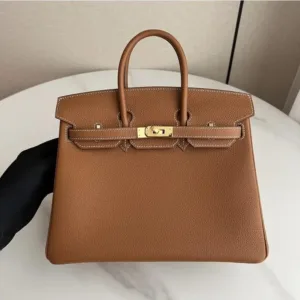 Hermes Birkin 25 Gold colour with Gold Hardware
